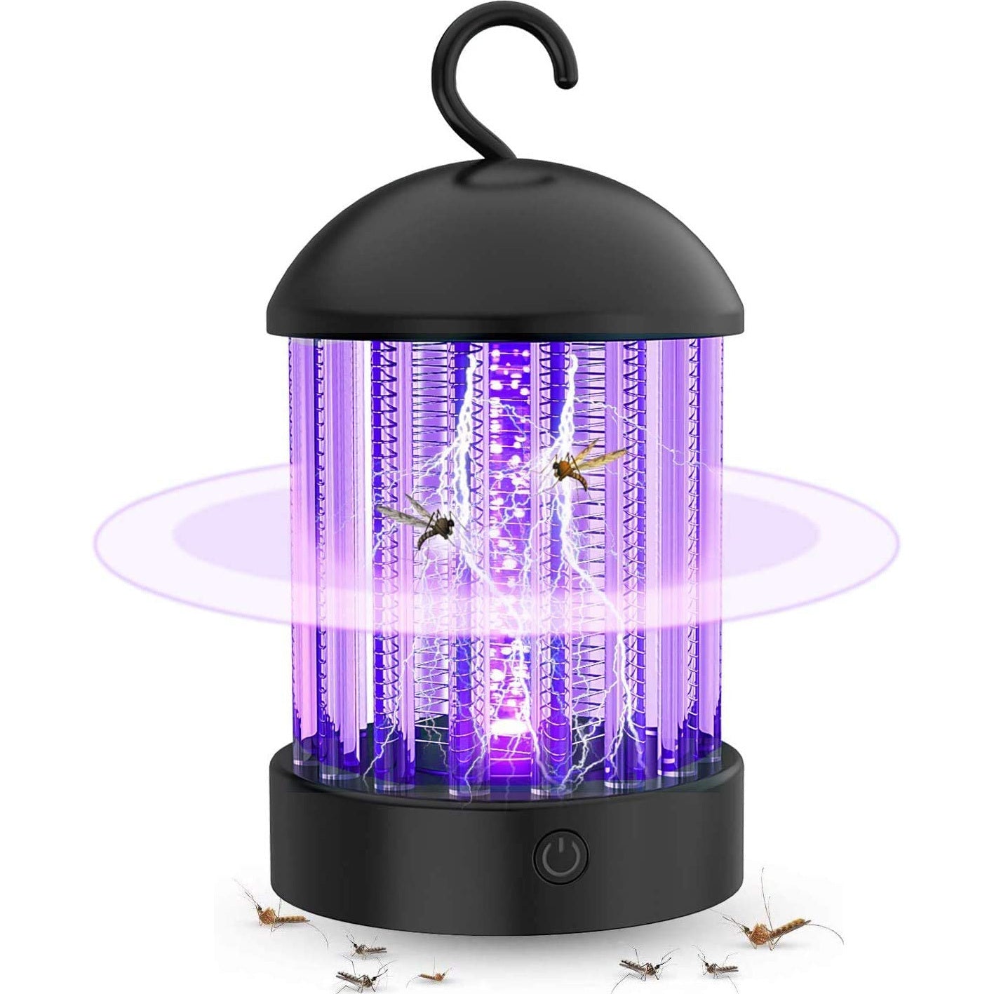 Bird Cage Design Mosquito Killer Lamp Portable Usb Rechargeable Mosquito Ful Killer Lamp For Outdoor Camping