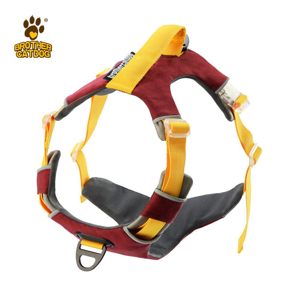 Pet chest sling Explosion-proof punch dog sling Dog leash dog rope pet supplies