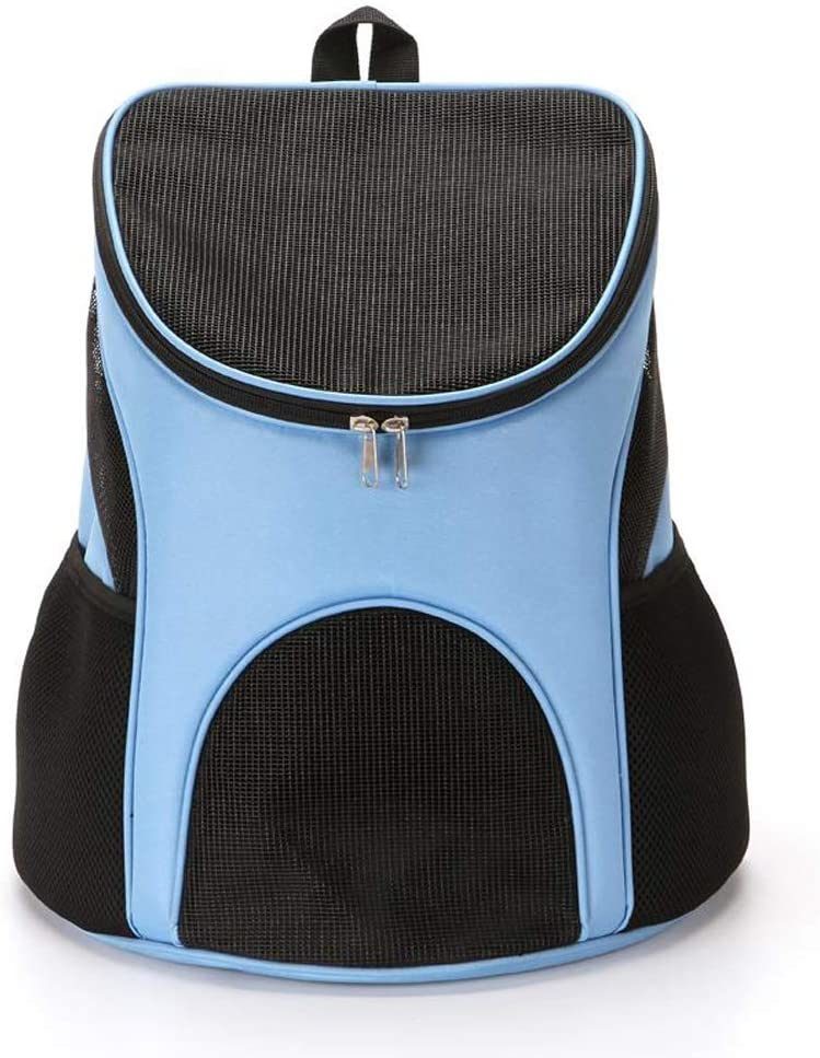 Dog Carrier Backpack Breathable for Small Pets/Cats/Puppies; Pet Carrier Bag with Mesh Ventilation; Safety Features and Cushion Back Support; for Traveling; Hiking; Camping; Walking & Outdoor